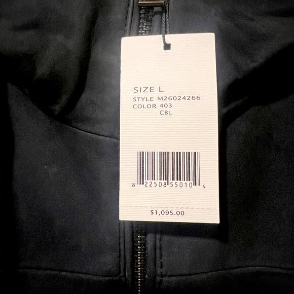 Vince Men's Hooded Suede Leather Jacket, a premium addition to any mans wardrobe - Picture 3 of 6